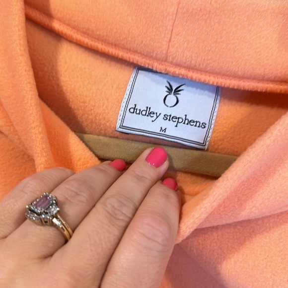 Dudley Stephens sherbet orange turtleneck! Size medium - Picture 2 of 2